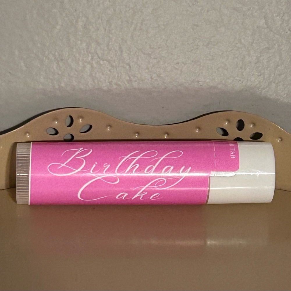 Birthday Cake Homemade Lip Balm